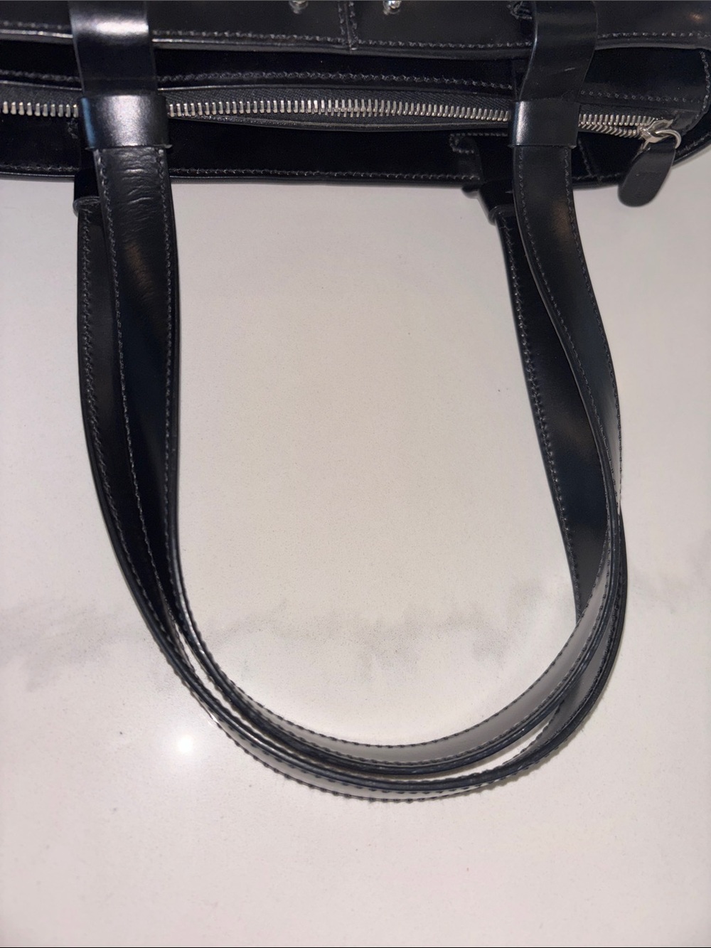 Tod's Black Leather Studded Tote Bag - Picture 4 of 7